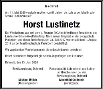 Horst Lustinetz