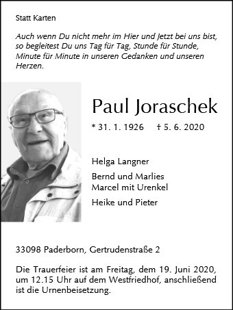 Paul Joraschek