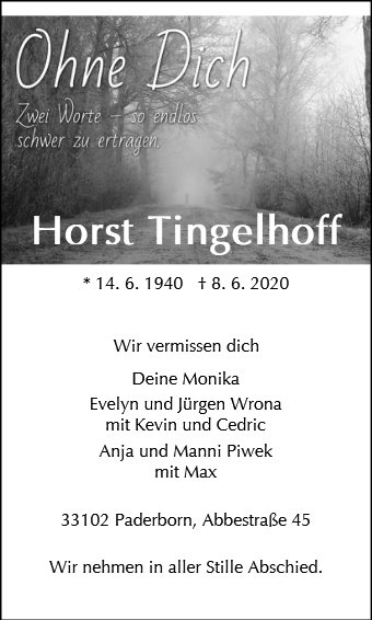 Horst Tingelhoff
