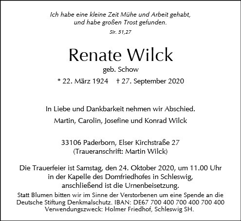Renate Wilck