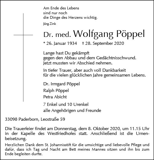 Wolfgang Pöppel