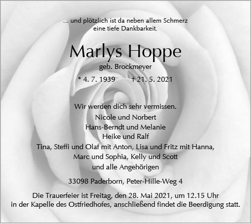 Marlys Hoppe