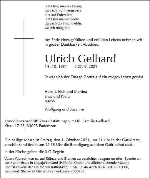 Ulrich Gelhard
