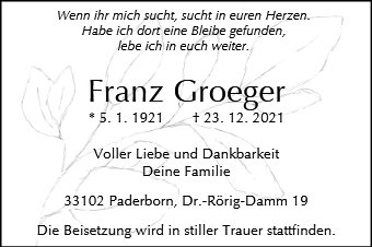 Franz Groeger