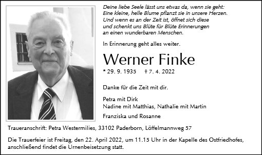 Werner Finke