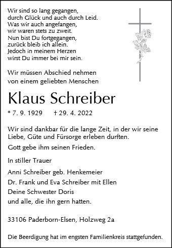 Klaus Schreiber