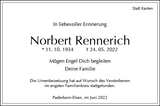 Norbert Rennerich