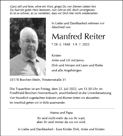 Manfred Reiter