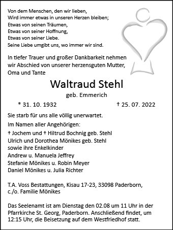 Waltraud Stehl