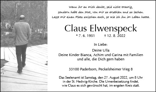 Claus Elwenspeck