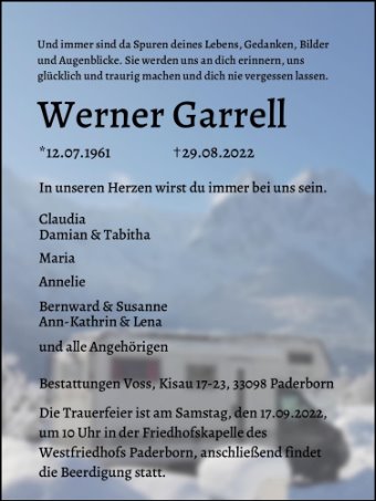 Werner Garrell