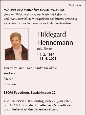 Hildegard Hennemann