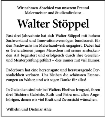Walter Stöppel