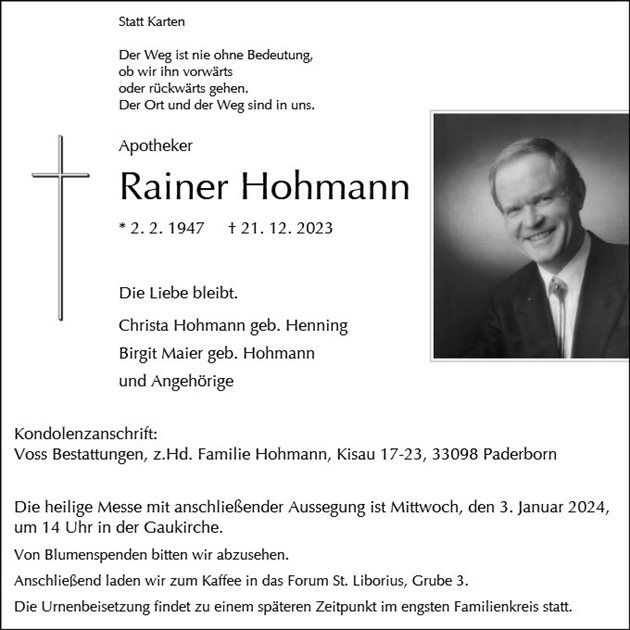 Rainer Hohmann