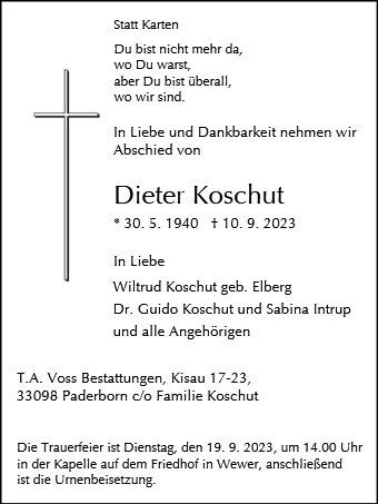 Dieter Koschut