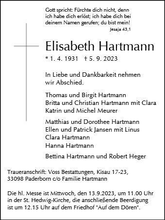 Elisabeth Hartmann
