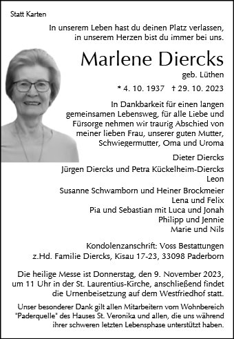 Marlene Diercks