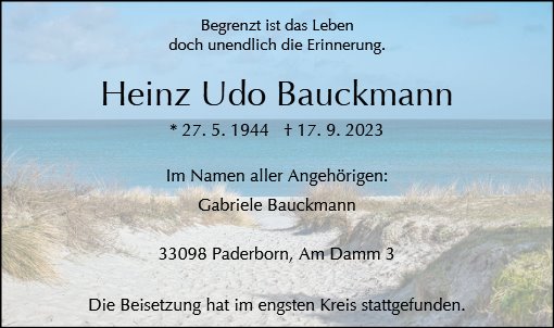 Heinz-Udo Bauckmann