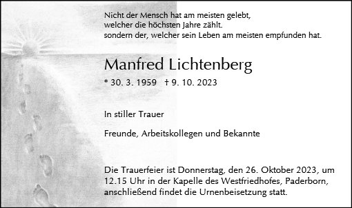 Manfred Lichtenberg