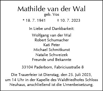 Mathilde van der Wal