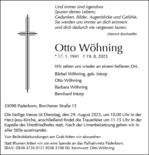 Otto Wöhning