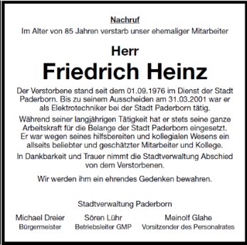 Friedrich Heinz