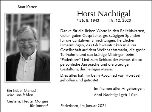 Horst Nachtigal