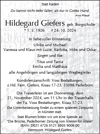 Hildegard Giefers