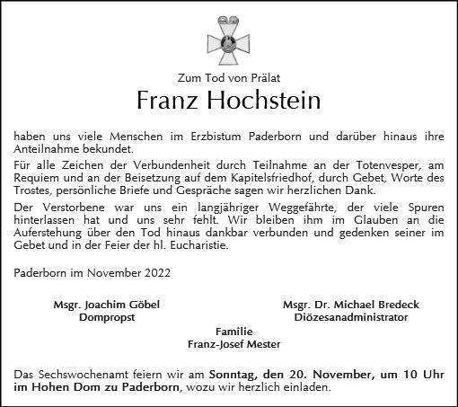 Franz Hochstein