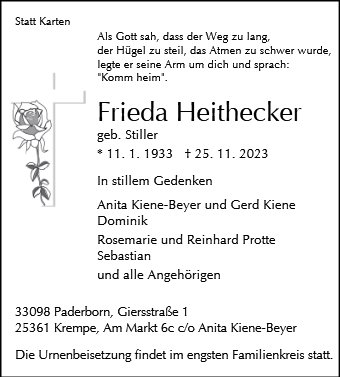Frieda Heithecker