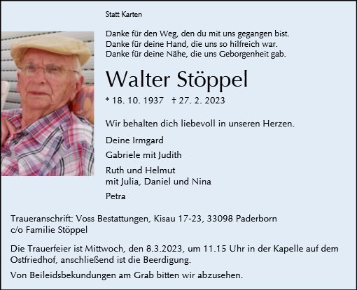 Walter Stöppel