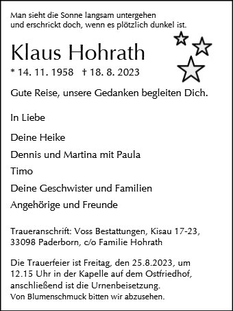 Klaus Hohrath