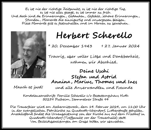 Herbert Scherello