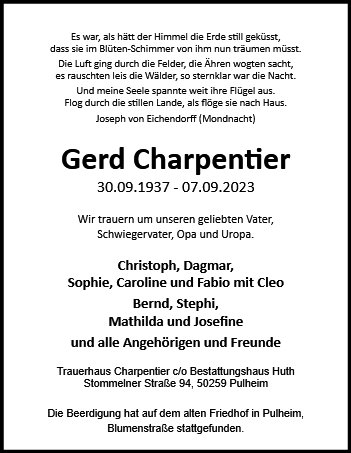 Gerhard Charpentier