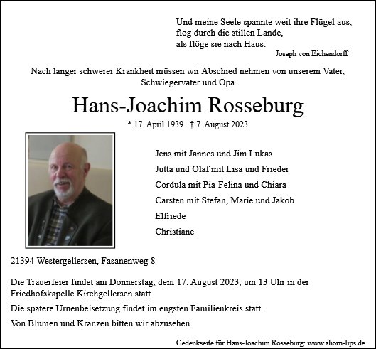 Hans-Joachim Rosseburg