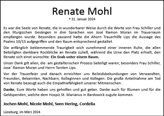 Renate Mohl