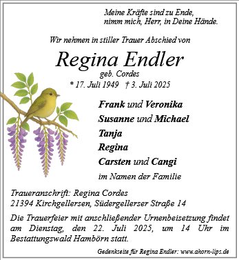 Regina Endler