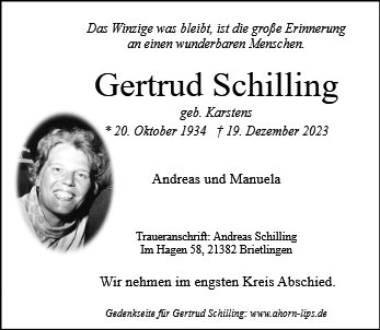 Gertrud Schilling