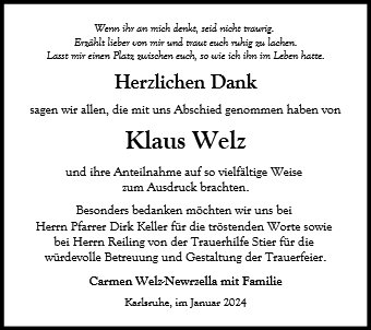 Klaus Welz