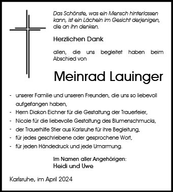 Meinrad Lauinger