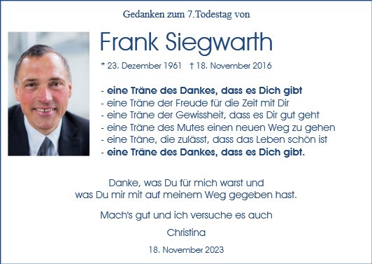 Frank Siegwarth