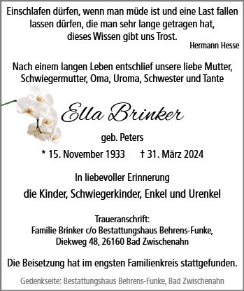 Ella Brinker