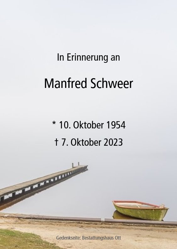 Manfred Schweer