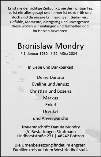 Bronislaw Mondry