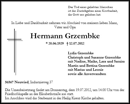Hermann Grzembke