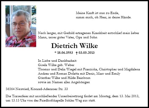 Dietrich Wilke
