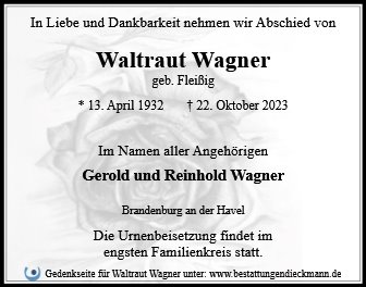 Waltraut Wagner