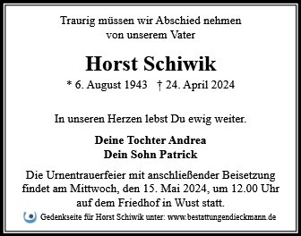 Horst Schiwik