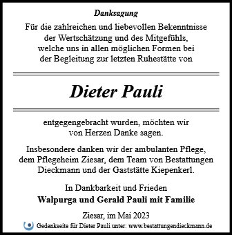 Dieter Pauli