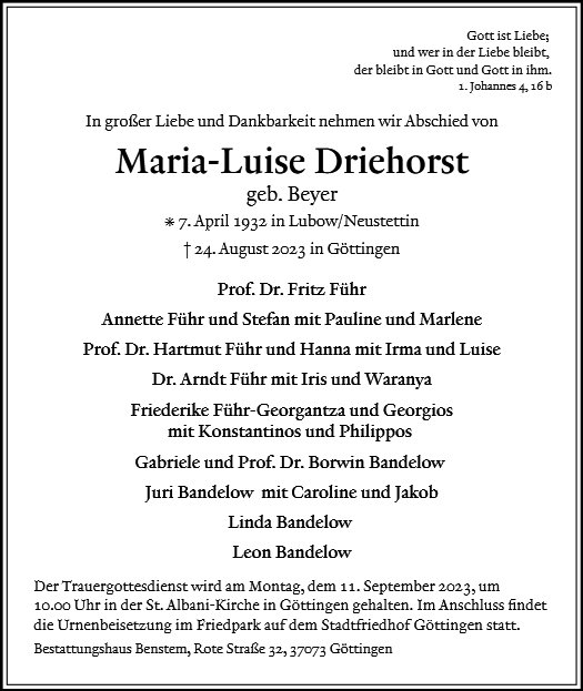 Maria-Luise Driehorst